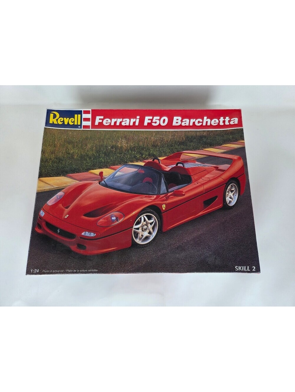 Revell Ferrari F50 Barchetta Model Kit 1/24 Scale Skill 2 Unassembled Rare
